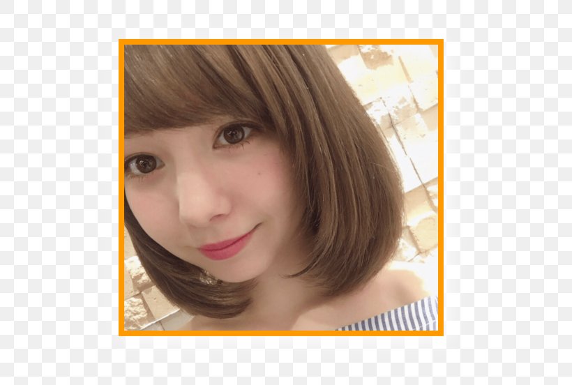 Asuka Kawazu Black Hair イマドキ Wig Hair Coloring, PNG, 592x552px, Watercolor, Cartoon, Flower, Frame, Heart Download Free