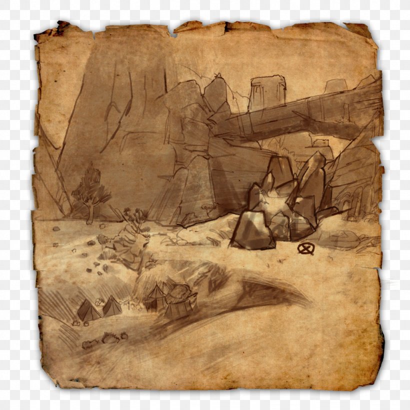 The Elder Scrolls Online Treasure Map Cyrodiil, PNG, 1024x1024px, Elder Scrolls Online, Bethesda Softworks, Buried Treasure, Cyrodiil, Elder Scrolls Download Free