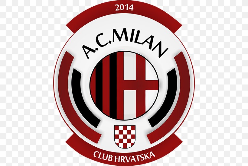 A.C. Milan Football Ugrinovački Put Croatia Sport, PNG, 550x550px, Ac Milan, Area, Brand, Croatia, Emblem Download Free