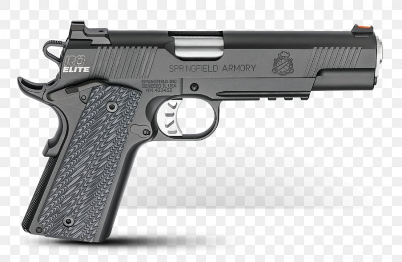 Springfield Armory M1911 Pistol Firearm .45 ACP, PNG, 920x600px, 45 Acp, 919mm Parabellum, Springfield Armory, Air Gun, Airsoft Download Free