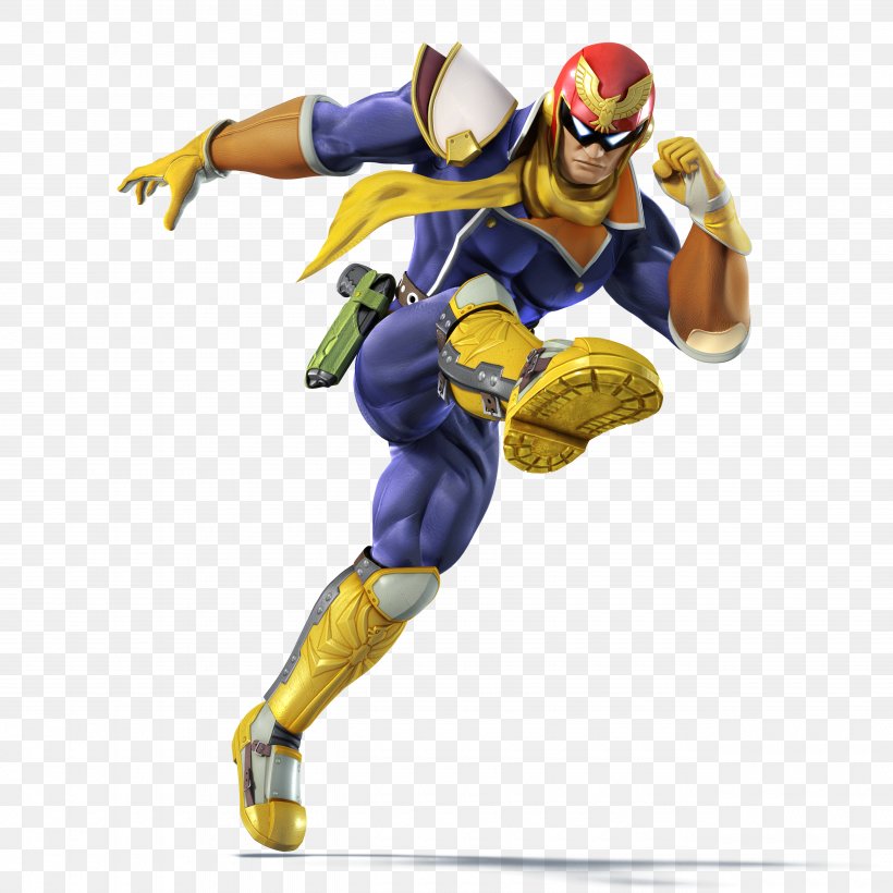 Super Smash Bros. For Nintendo 3DS And Wii U F-Zero Super Smash Bros. Melee Captain Falcon, PNG, 5120x5120px, Super Smash Bros, Action Figure, Captain Falcon, Fictional Character, Figurine Download Free