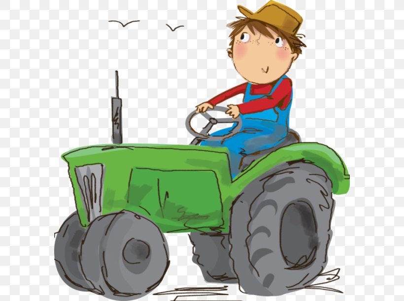 Tractor Agriculture Clip Art, PNG, 600x612px, Tractor, Agriculture,  Automotive Design, Cartoon, Child Download Free