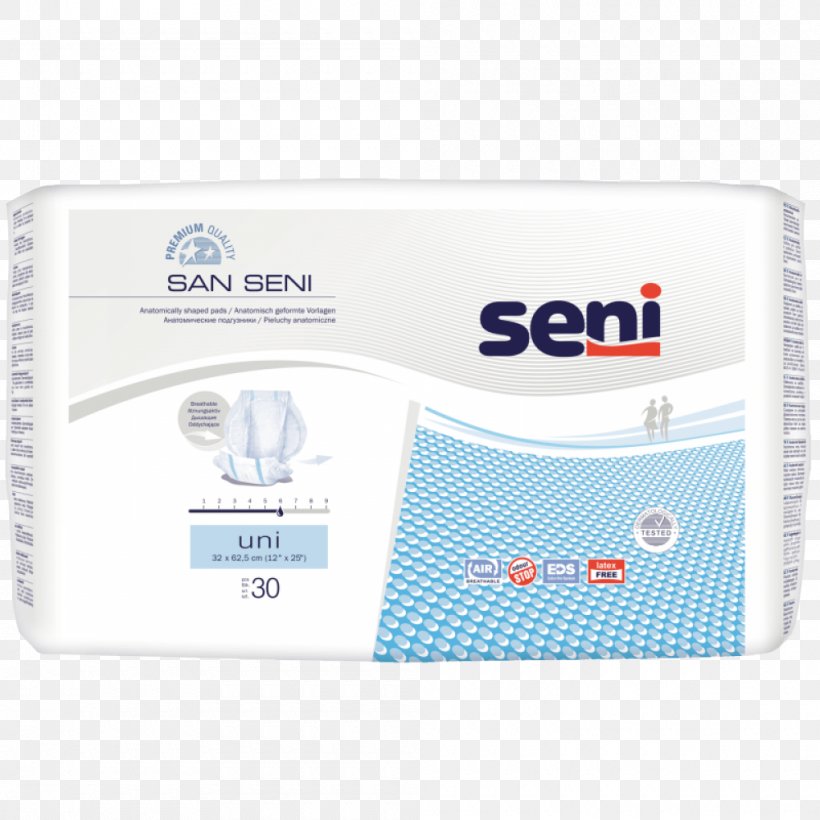 University Eva Sun San Seni Maxi Incontinence Inserts / Size 3 Plus Pack Of 30 Diaper Fecal Incontinence, PNG, 1000x1000px, University, Anatomy, Brand, Diaper, Fecal Incontinence Download Free