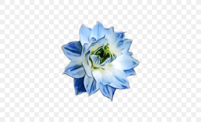 Blue Watercolor Flowers, PNG, 500x500px, Watercolor, Blue, Blue Flower, Blue Rose, Cut Flowers Download Free