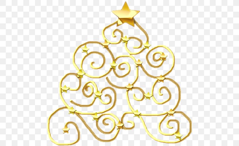 Christmas Tree Christmas Ornament Clip Art, PNG, 500x500px, Christmas Tree, Area, Body Jewellery, Body Jewelry, Christmas Download Free