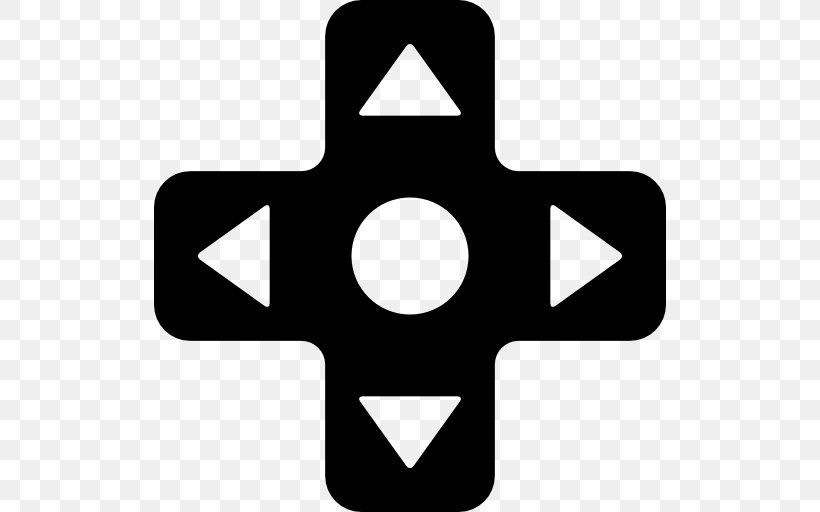 computer game clipart black and white cross