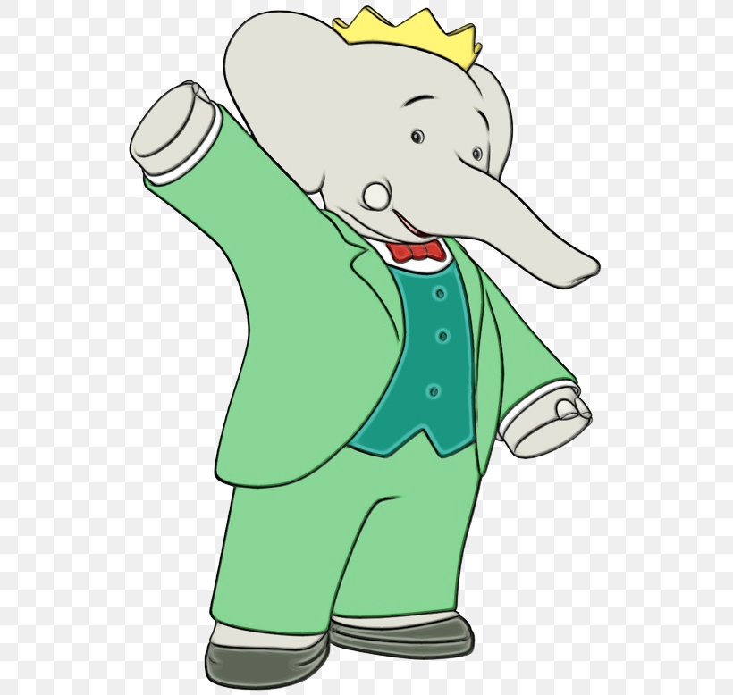 Elephant Background, PNG, 533x778px, Watercolor, Babar, Babar And The Adventures Of Badou, Babar King Of The Elephants, Babar The Elephant Download Free