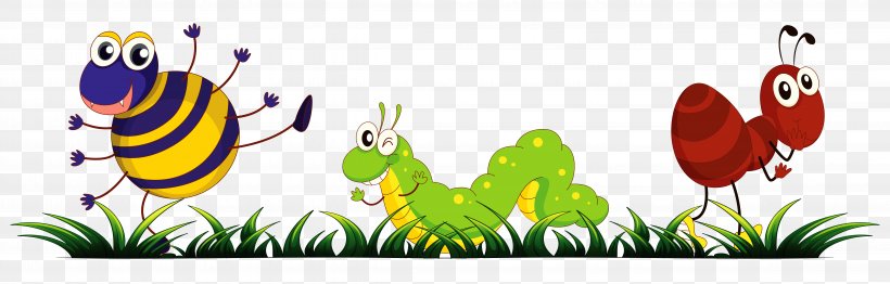 Insect Drawing Clip Art, PNG, 9472x3036px, Insect, Art, Butterfly, Cartoon, Coloring Book Download Free
