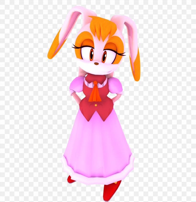 Vanilla The Rabbit Cream The Rabbit Sonic The Hedgehog, PNG, 4600x4738px, 3d Computer Graphics, Vanilla The Rabbit, Blog, Clothing, Costume Download Free