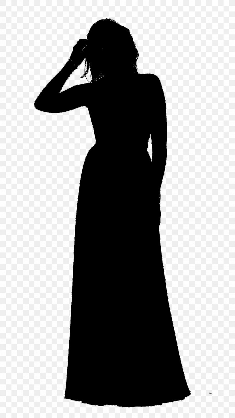 Shoulder Beak Gown Silhouette Black M, PNG, 1440x2560px, Shoulder, Beak, Black M, Blackandwhite, Clothing Download Free