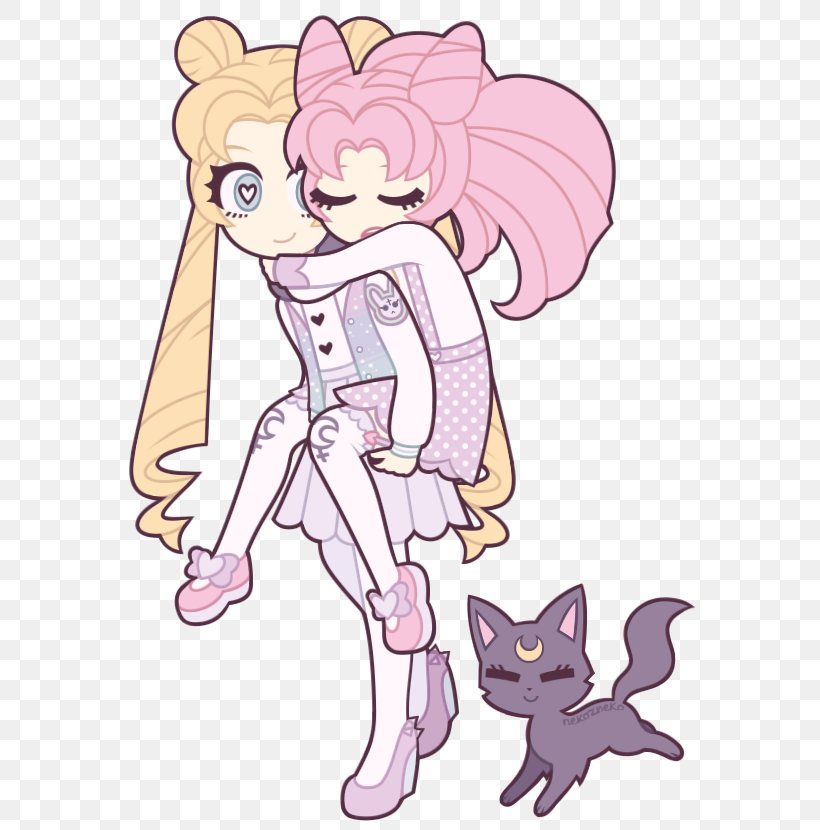 Chibiusa Sailor Moon Luna Homestuck, PNG, 600x830px, Watercolor, Cartoon, Flower, Frame, Heart Download Free