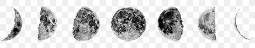 Lunar Phase Supermoon Light, PNG, 1280x246px, Lunar Phase, Black And White, Body Jewelry, Cancer, Color Download Free