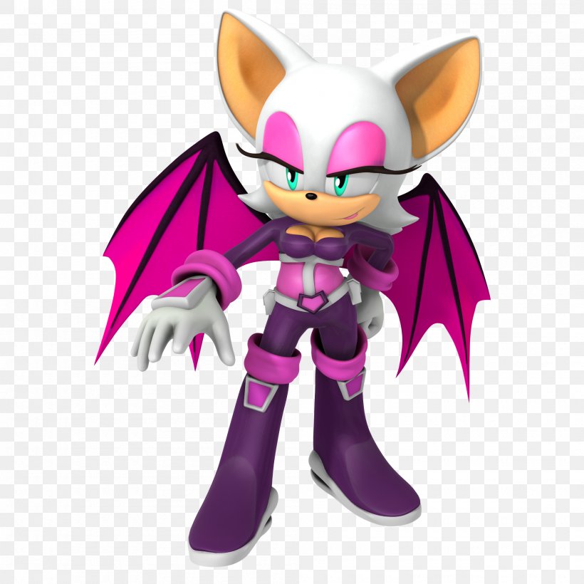 Sonic Heroes Sonic Adventure 2 Rouge The Bat Amy Rose Knuckles The Echidna, PNG, 2000x2000px, Sonic Heroes, Action Figure, Amy Rose, Bat, Cartoon Download Free
