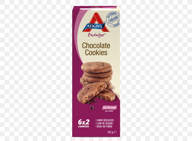 Chocolate Chip Cookie Tea Biscuits Atkins Diet Low-carbohydrate Diet, PNG, 600x600px, Chocolate Chip Cookie, Atkins Diet, Biscuit, Biscuits, Carbohydrate Download Free