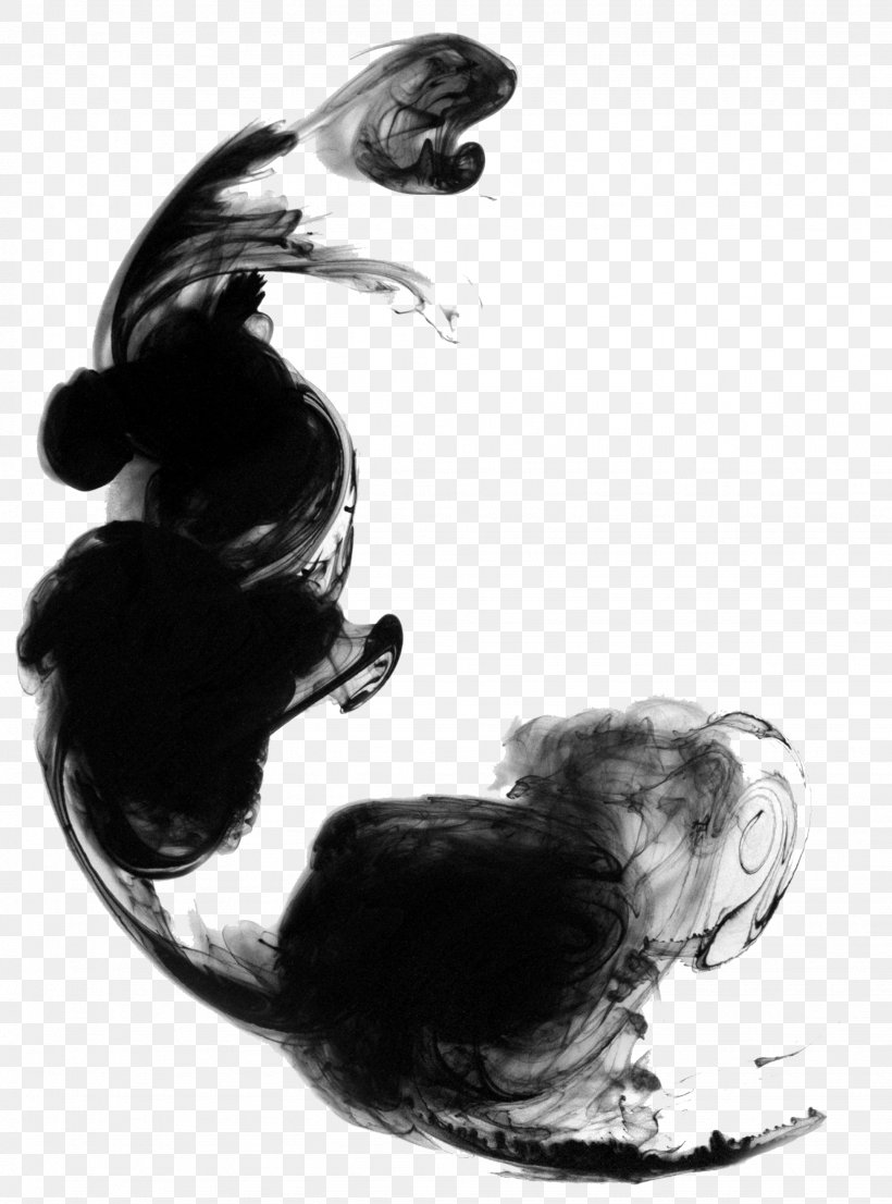 Ink Image Design Download, PNG, 1949x2629px, Ink, Art, Black And White, Chinoiserie, Ink Brush Download Free