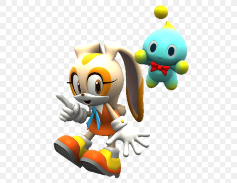 Sonic Generations Cream The Rabbit Sonic 3D Sonic The Hedgehog Shadow The Hedgehog, PNG, 521x634px, Sonic Generations, Chao, Cream The Rabbit, Figurine, Mascot Download Free