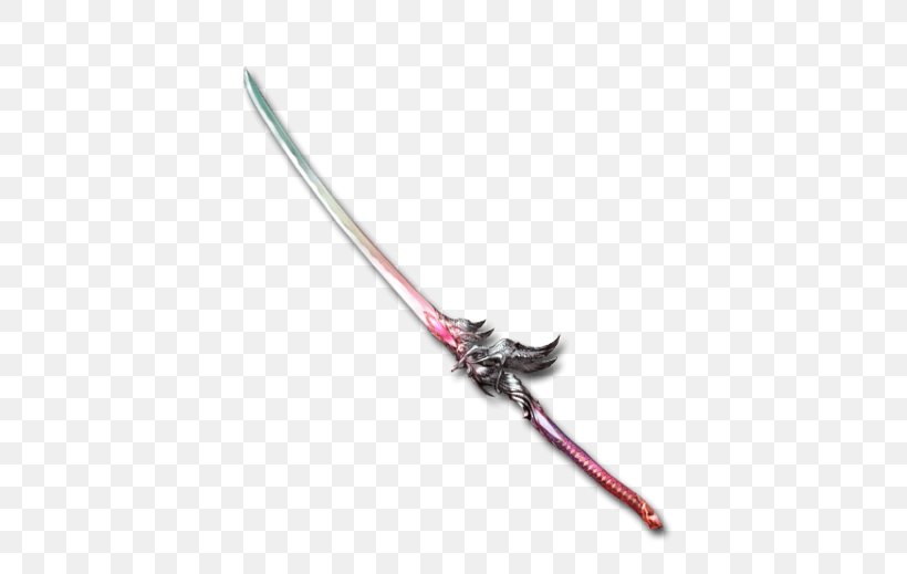 Granblue Fantasy Weapon Japanese Sword Japanese Sword, PNG, 600x519px, Granblue Fantasy, Angel, Cold Weapon, Elemental, Japan Download Free