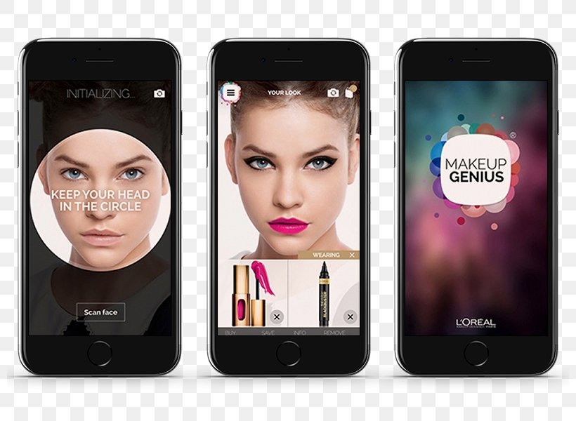 LÓreal Cosmetics Modiface Inc. Make Up Genius Lipstick, PNG, 800x600px, Loreal, Augmented Reality, Beauty, Communication Device, Cosmetics Download Free
