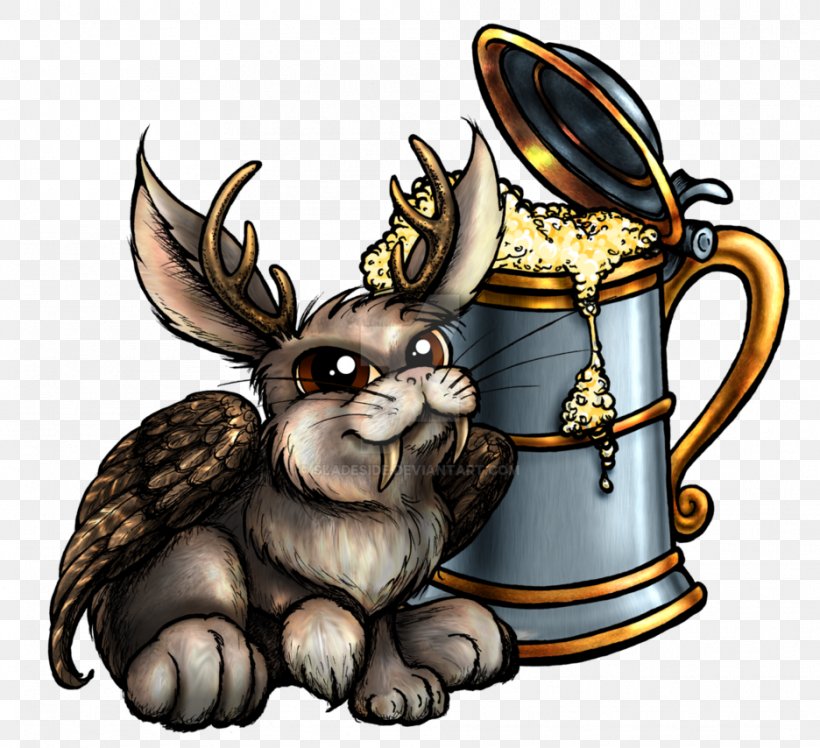 Rabbit World Of Warcraft Wolpertinger DeviantArt, PNG, 936x854px, Rabbit, Art, Art Museum, Carnivoran, Cartoon Download Free