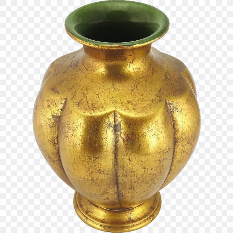 Vase Gold Leaf Ceramic Antique, PNG, 854x854px, Vase, Antique, Artifact, Bisque Porcelain, Brass Download Free