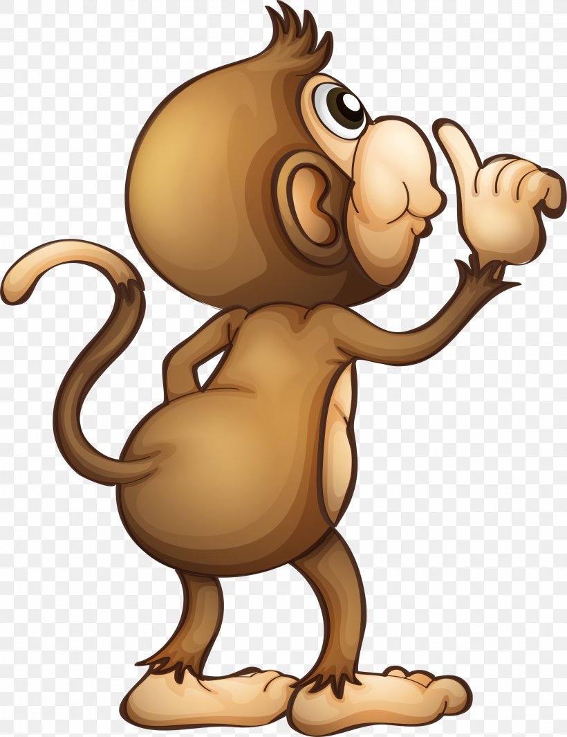 Monkey Royalty-free Clip Art, PNG, 3022x3927px, Monkey, Big Cats, Carnivoran, Cartoon, Cat Like Mammal Download Free