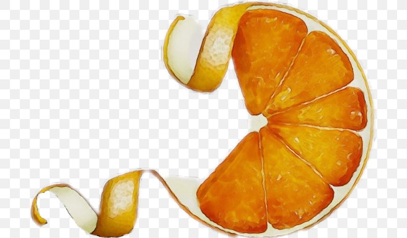 Orange, PNG, 697x480px, Watercolor, Amber, Citrus, Food, Fruit Download Free