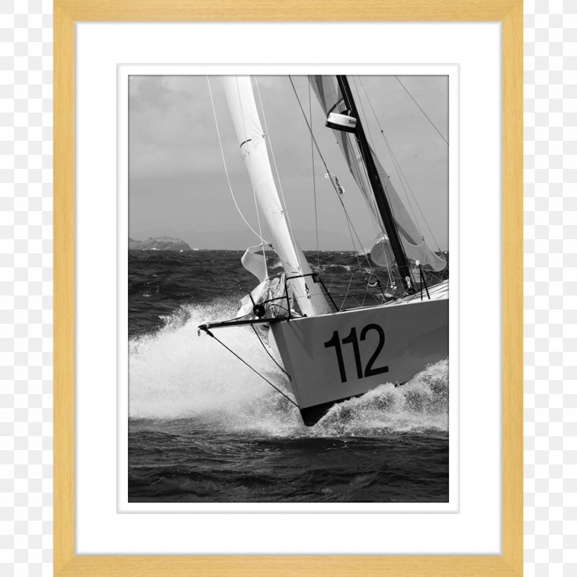 Sailing Ship Yawl Sailboat, PNG, 1000x1000px, Sail, Black And White, Boat, Catketch, Hull Download Free