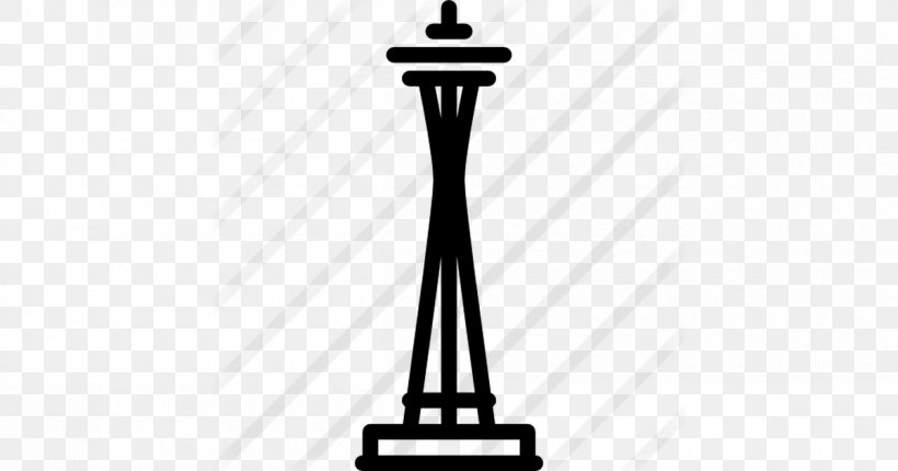 Space Needle Eiffel Tower Monument Landmark, PNG, 1200x630px, Space Needle, Black And White, Building, Eiffel Tower, Landmark Download Free