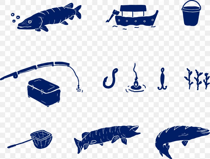 Angling Fishing Illustration, PNG, 4792x3646px, Angling, Animal, Blue, Brand, Electric Blue Download Free
