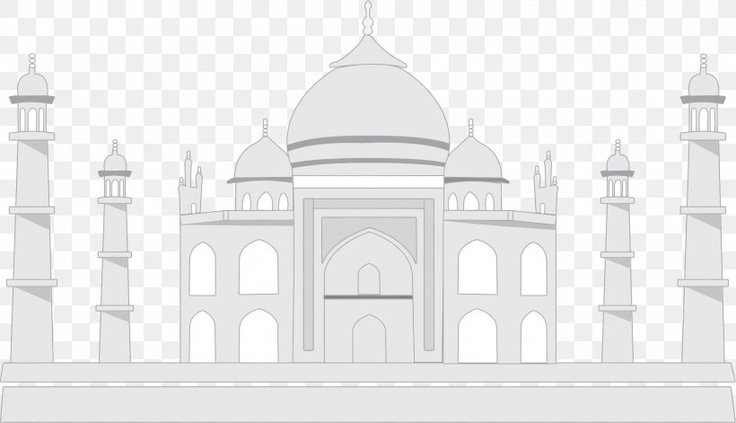 Black Taj Mahal Clip Art, PNG, 2097x1205px, Taj Mahal, Agra, Arch, Architecture, Black And White Download Free