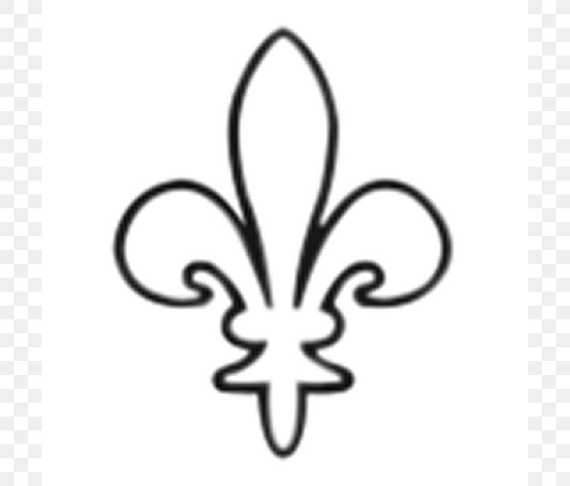 Fleur-de-lis Free Content Coloring Book Royalty-free Clip Art, PNG, 700x700px, Fleurdelis, Black And White, Body Jewelry, Coloring Book, Copyright Download Free