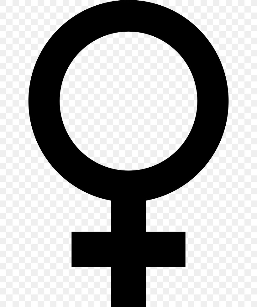 Gender Symbol Female Sign Clip Art, PNG, 640x980px, Gender Symbol, Black And White, Cross, Female, Gender Download Free