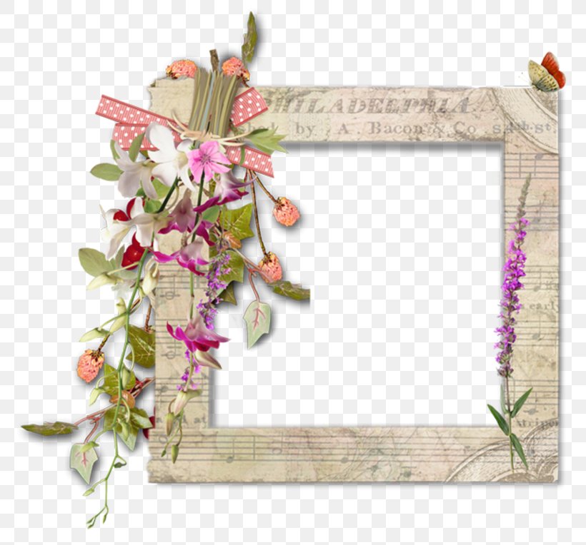 Picture Frames Scrapbooking Clip Art, PNG, 800x764px, Picture Frames, Art, Artificial Flower, Cut Flowers, Flora Download Free