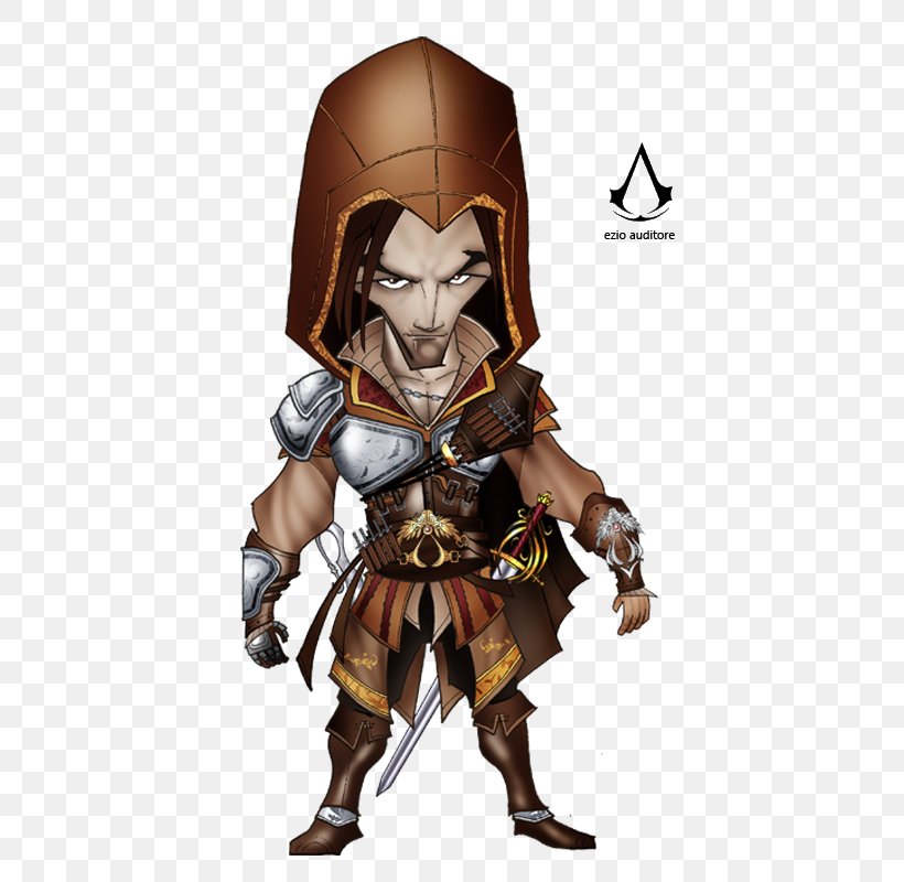 Assassin's Creed II Assassin's Creed: Brotherhood Ezio Auditore Monteriggioni, PNG, 530x800px, Ezio Auditore, Action Figure, Armour, Assassins, Costume Design Download Free