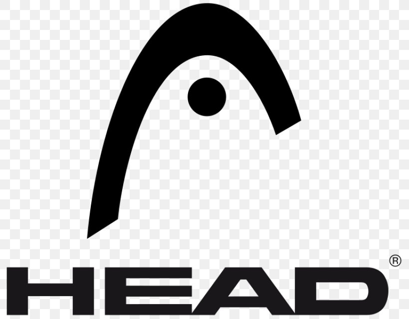 Logo Head International Gmbh Tennis Skiing, PNG, 813x640px, Logo, Area, Black And White, Brand, Head Download Free