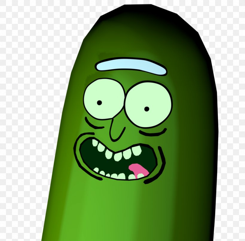 Pickle Rick YouTube Pickled Cucumber Rick Sanchez Rick And Morty, PNG, 901x887px, Pickle Rick, Donald Trump, Fictional Character, Grass, Green Download Free