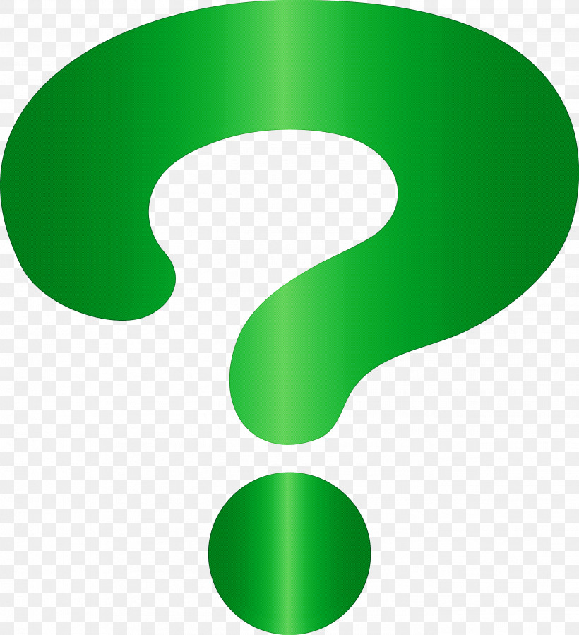 Question Mark, PNG, 2736x3000px, Question Mark, Green, Logo, Number, Symbol Download Free