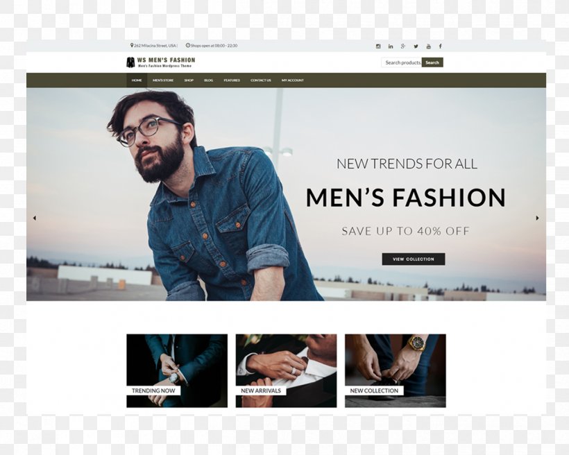 Responsive Web Design Fashion WooCommerce E-commerce Theme, PNG, 1250x1000px, Responsive Web Design, Advertising, Brand, Business, Clothing Download Free