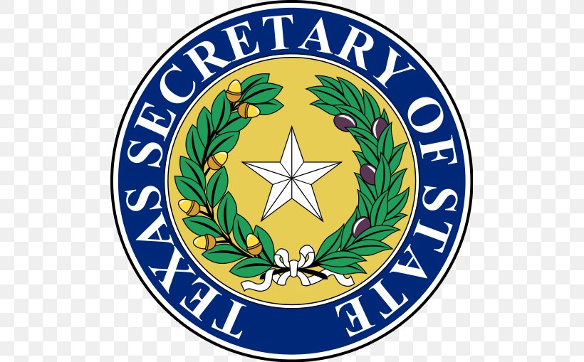 Secretary Of State Of Texas Texas Senate Seal Of Texas United States Federal Executive Departments, PNG, 509x509px, Texas, Area, Artwork, Constitution Of Texas, Flower Download Free