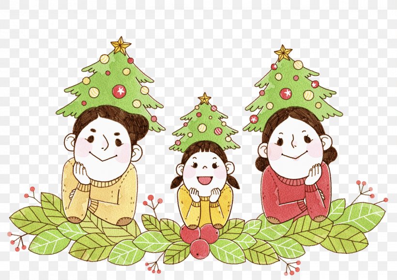Christmas Tree Christmas Ornament Illustration, PNG, 2223x1572px, Christmas Tree, Art, Cartoon, Christmas, Christmas Decoration Download Free