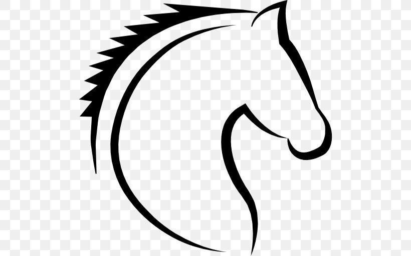 Horse Knight Clip Art, PNG, 512x512px, Horse, Artwork, Beak, Black, Black And White Download Free