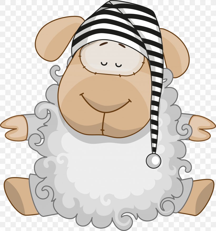 sleeping sheep clipart pictures