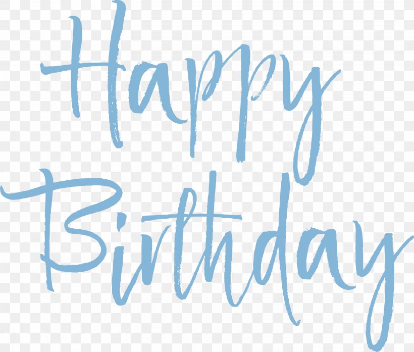 Birthday, PNG, 3236x2751px, Birthday, Blue, Blue Laser, Brand, Happy Birthday Download Free