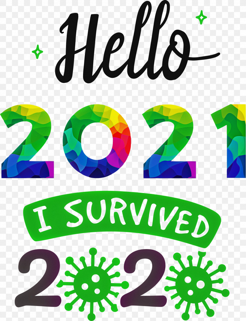 Hello 2021 New Year, PNG, 2295x3000px, Hello 2021 New Year, Anniversary, Geometry, Green, Line Download Free