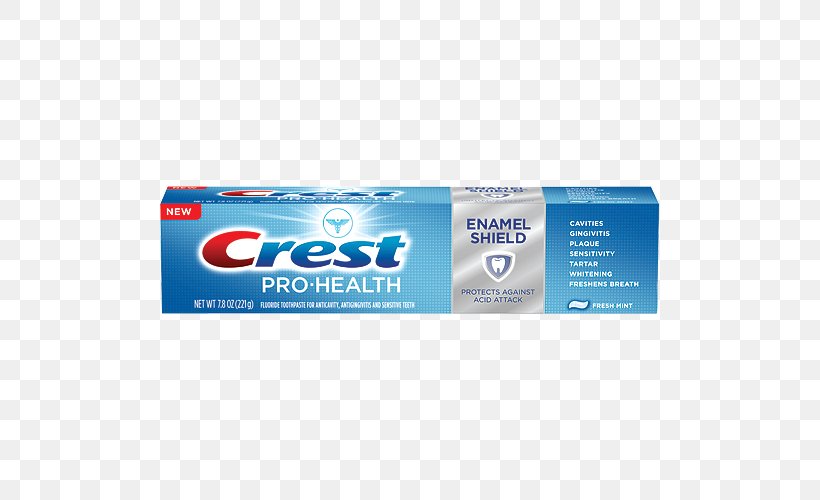 Crest Pro-Health Toothpaste Crest Pro-Health Toothpaste Crest Whitestrips Crest 3D White Toothpaste, PNG, 500x500px, Crest, Brand, Crest 3d White Toothpaste, Crest Whitestrips, Fluoride Download Free