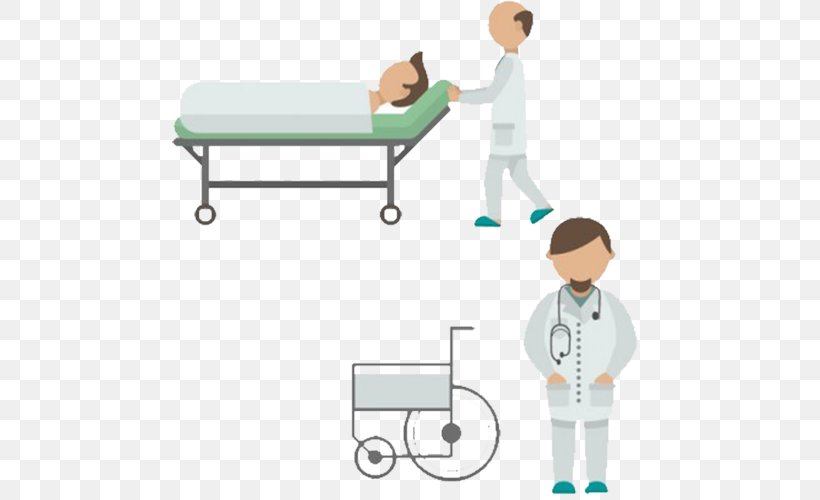 Hospital Health Care Medicine Illustration, PNG, 500x500px, Hospital, Area, Cartoon, Chair, Flat Design Download Free