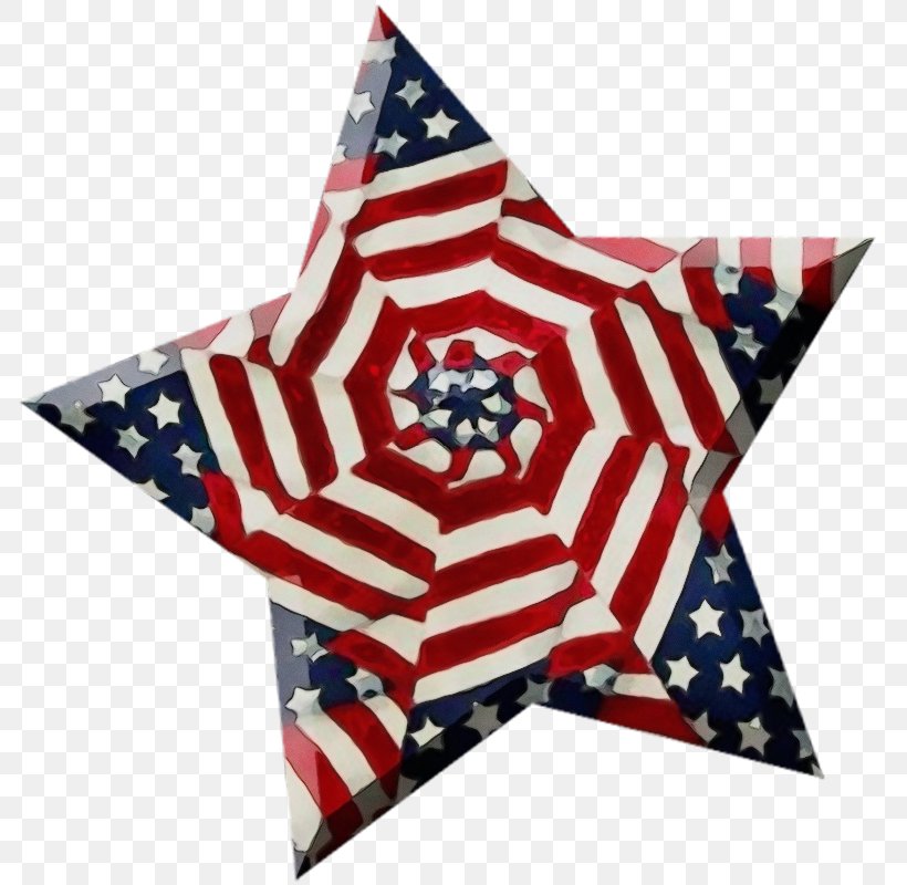 Flag Star Pattern, PNG, 800x800px, Watercolor, Flag, Paint, Star, Wet Ink Download Free