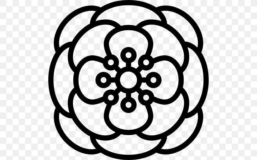 Flower, PNG, 512x512px, Flower, Anemone, Auto Part, Bicycle Wheel, Black And White Download Free