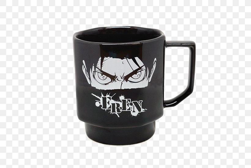 Hasami Ware Coffee Cup Mug Eren Yeager, PNG, 550x550px, Hasami, Attack On Titan, Coffee, Coffee Cup, Collaboration Download Free