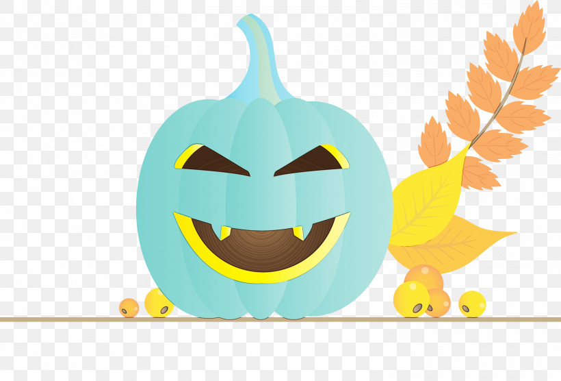 Pumpkin, PNG, 3000x2037px, Happy Thanksgiving Background, Autumn, Fruit, Gourd, Happy Autumn Background Download Free